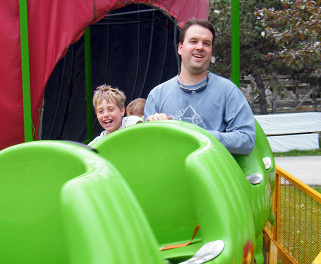 The Wacky Worm at Worlds of Fun, Kansas City, Missouri