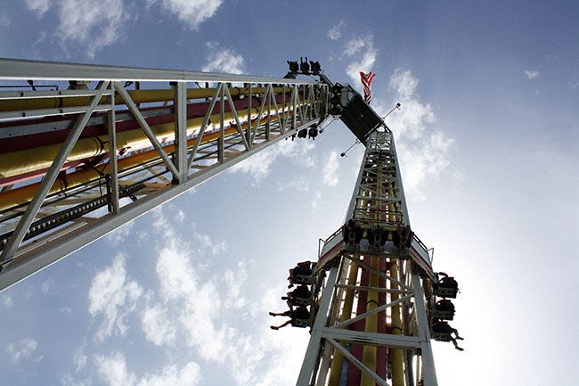 The Detonator at World's Of Fun, Kansas City, Missouri