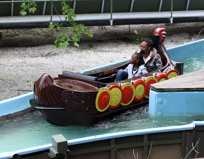 The Viking Voyager at World's Of Fun, Kansas City, Missouri