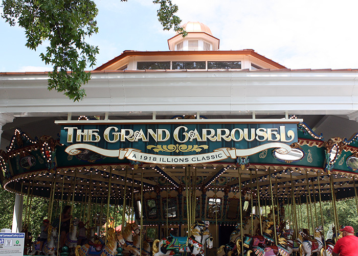 The Grand Carousel at Worlds of Fun, Kansas City, Missouri