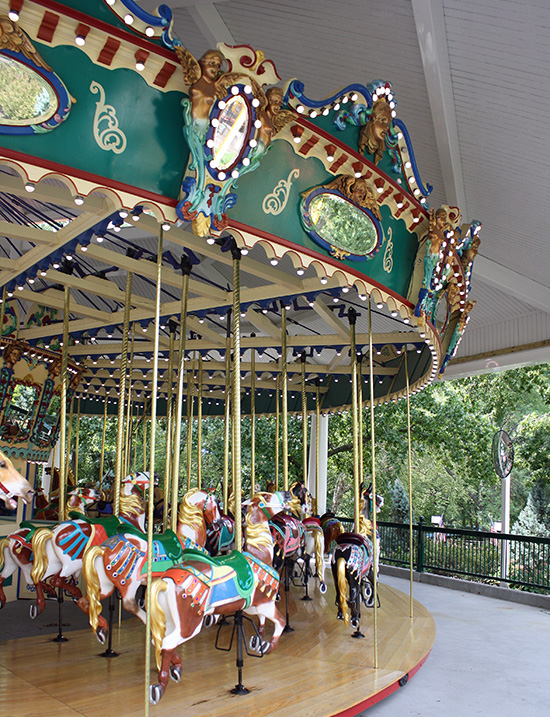 The Grand Carousel at Worlds of Fun, Kansas City, Missouri