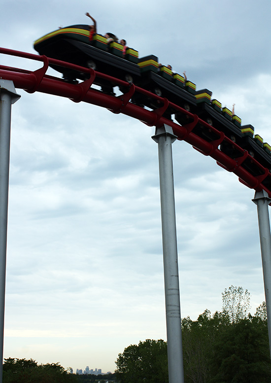 The Mamba Roller Coaster at Worlds of Fun, Kansas City, Missouri