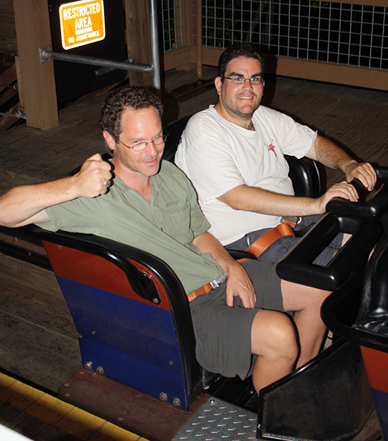 The Prowler Roller Coaster at Worlds of Fun, Kansas City, Missouri