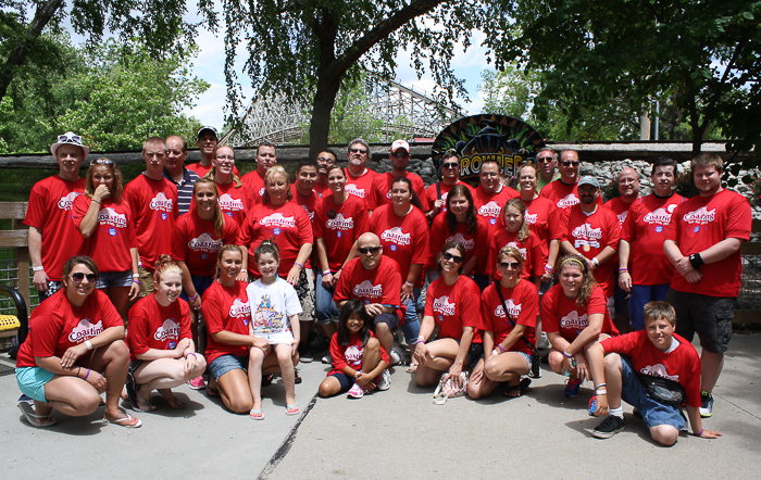 Coasting For Kids at Worlds of Fun, Kansas City, Missouri