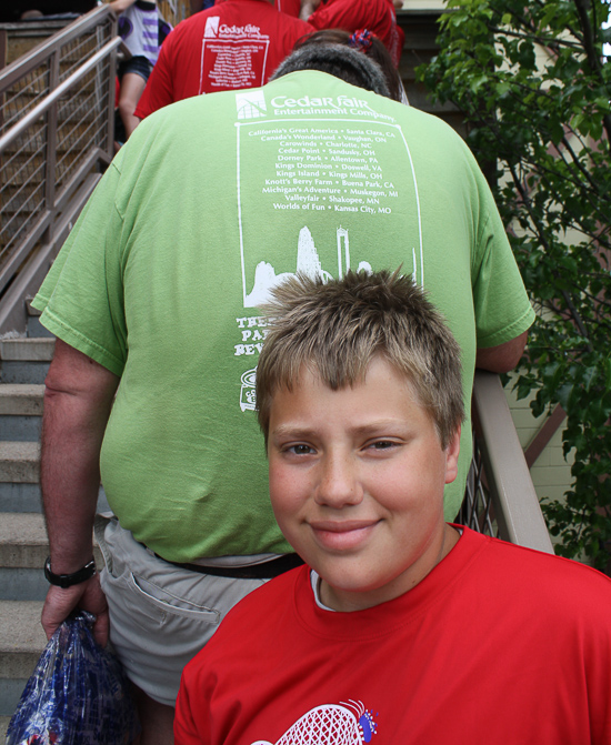 Coasting For Kids at Worlds of Fun, Kansas City, Missouri