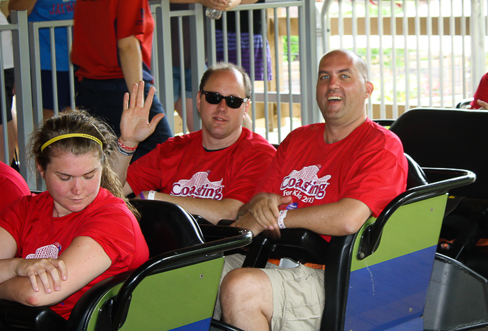 Coasting For Kids at Worlds of Fun, Kansas City, Missouri