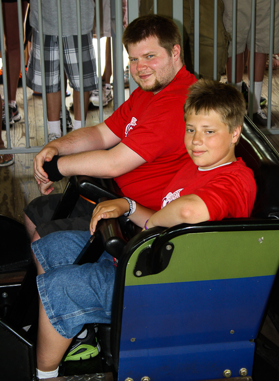 Coasting For Kids at Worlds of Fun, Kansas City, Missouri