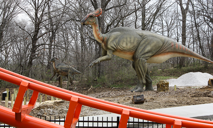 Dinosaur's Alive at Worlds of Fun, Kansas City, Missouri