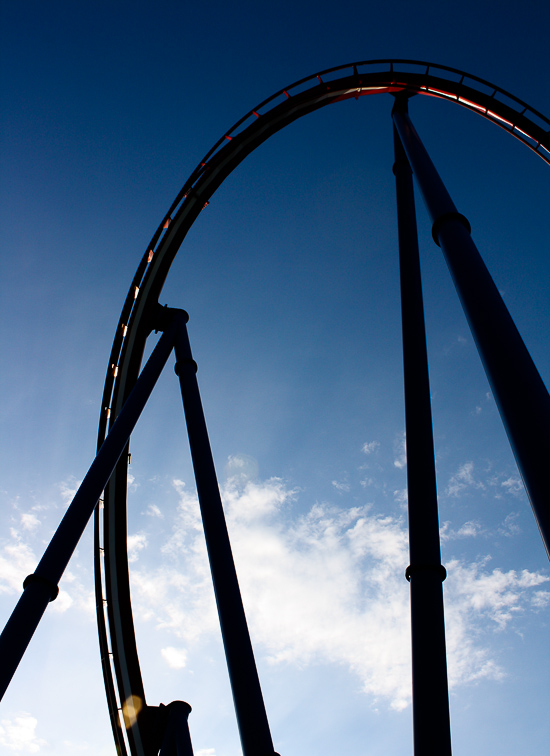 The Patriot Roller Coaster at Worlds of Fun, Kansas City, Missouri