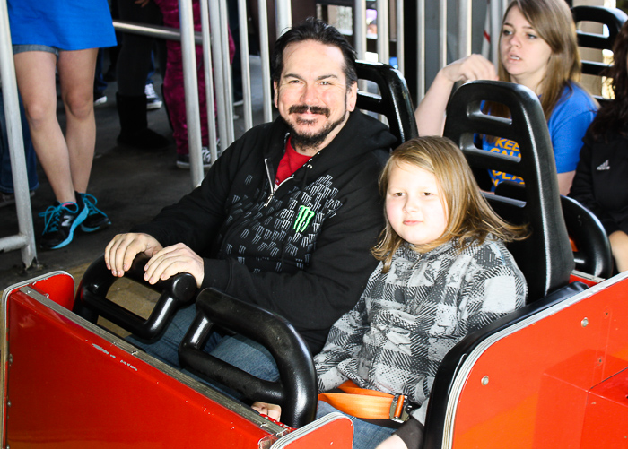 Timber Wolf Roller Coaster at Worlds of Fun, Kansas City, Missouri