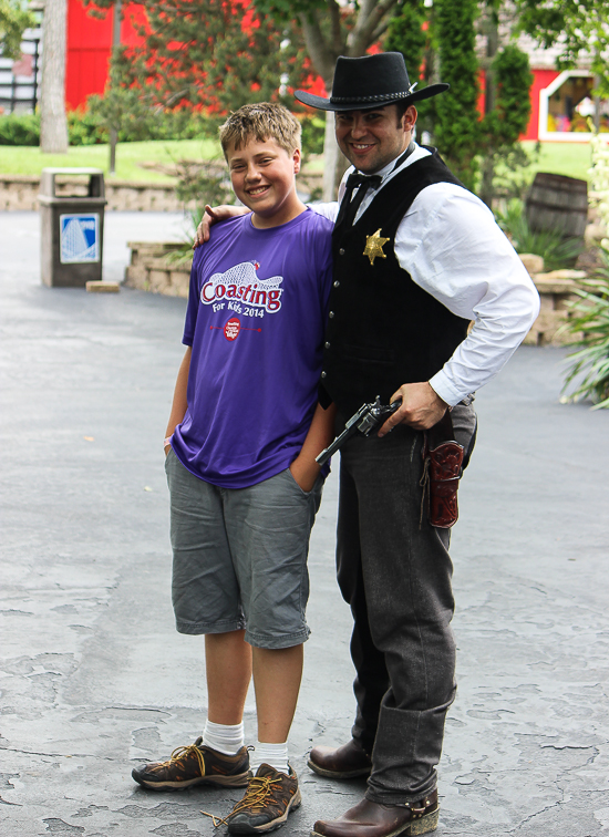 Coasting For Kids at Worlds of Fun, Kansas City, Missouri