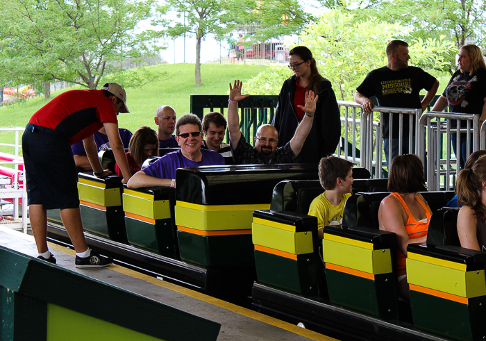 Coasting For Kids at Worlds of Fun, Kansas City, Missouri