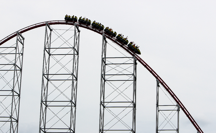 Coasting For Kids at Worlds of Fun, Kansas City, Missouri