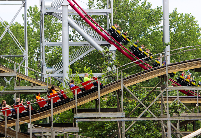 Coasting For Kids at Worlds of Fun, Kansas City, Missouri