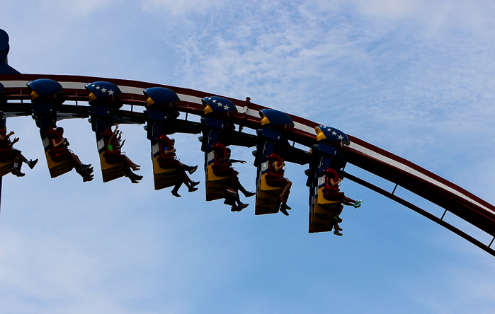 Coasting For Kids at Worlds of Fun, Kansas City, Missouri