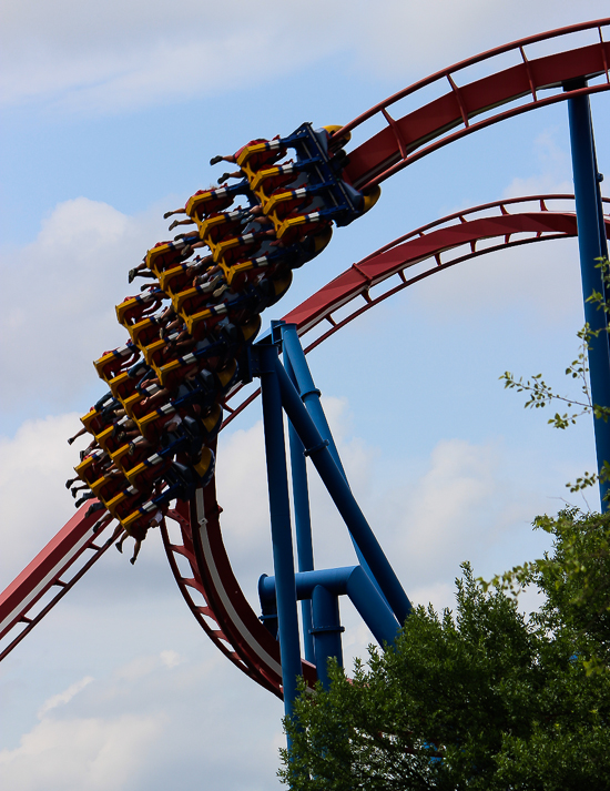 Coasting For Kids at Worlds of Fun, Kansas City, Missouri