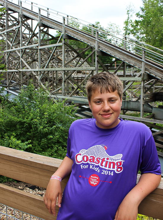 Coasting For Kids at Worlds of Fun, Kansas City, Missouri