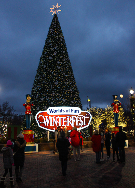 Winterfest at Worlds of Fun, Kansas City, Missouri