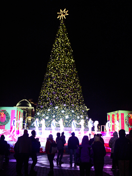 Winterfest at Worlds of Fun, Kansas City, Missouri