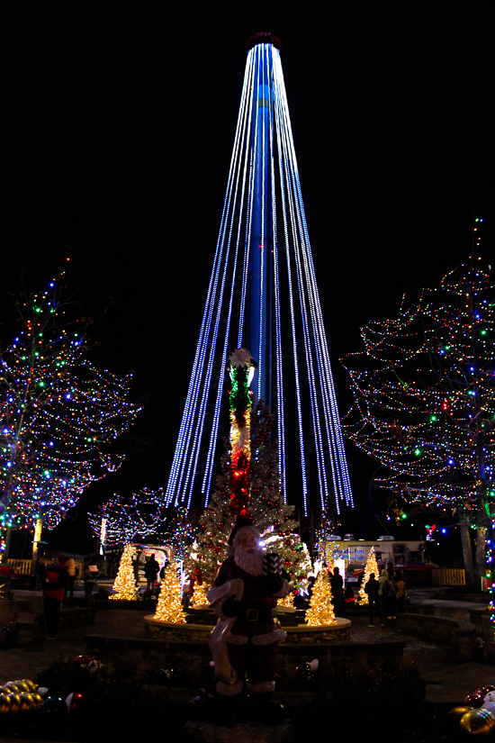 Winterfest at Worlds of Fun, Kansas City, Missouri