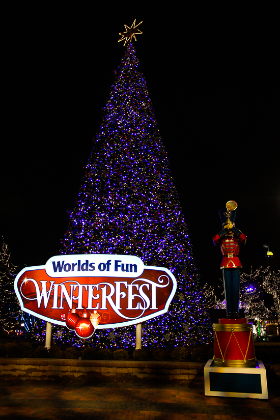 Winterfest at Worlds of Fun, Kansas City, Missouri