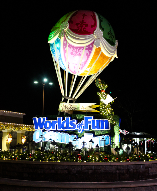 Winterfest at Worlds of Fun, Kansas City, Missouri