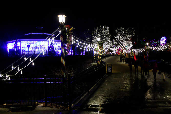 Winterfest at Worlds of Fun, Kansas City, Missouri