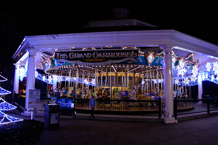 Winterfest at Worlds of Fun, Kansas City, Missouri