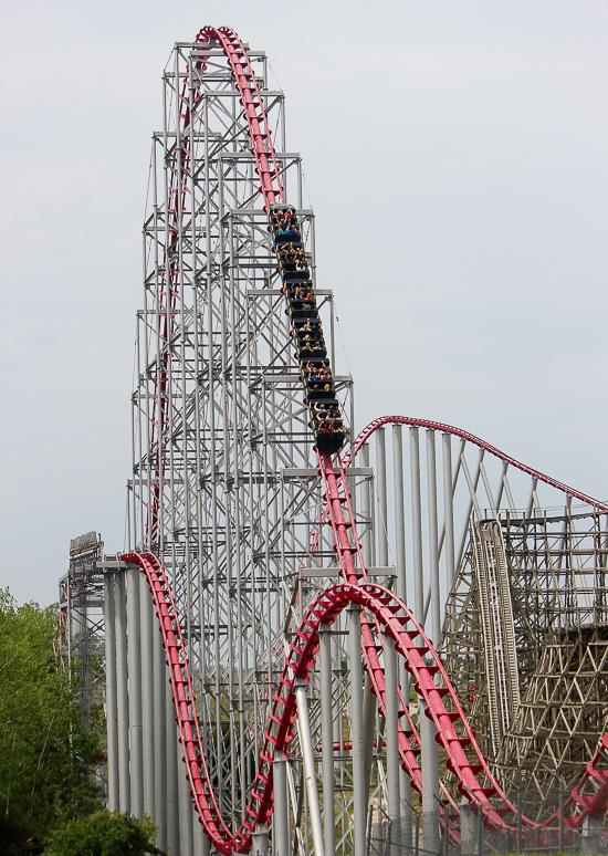 The Mamba Rollercoaster at Worlds of Fun, Kansas City, Missouri