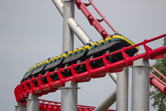 The Mamba Rollercoaster at Worlds of Fun, Kansas City, Missouri