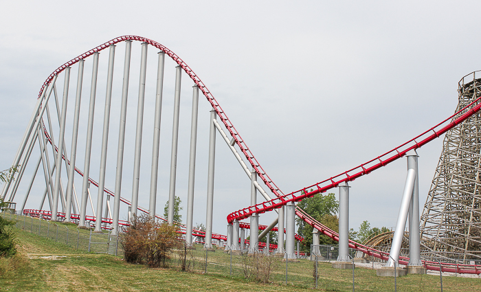 The Mamba Roller Coaster at Worlds of Fun, Kansas City, Missouri