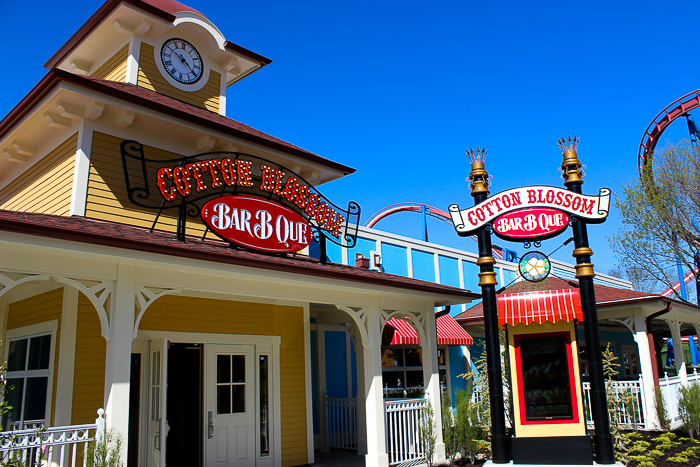 The Cotton Blossom bar-b-que Worlds of Fun, Kansas City, Missouri