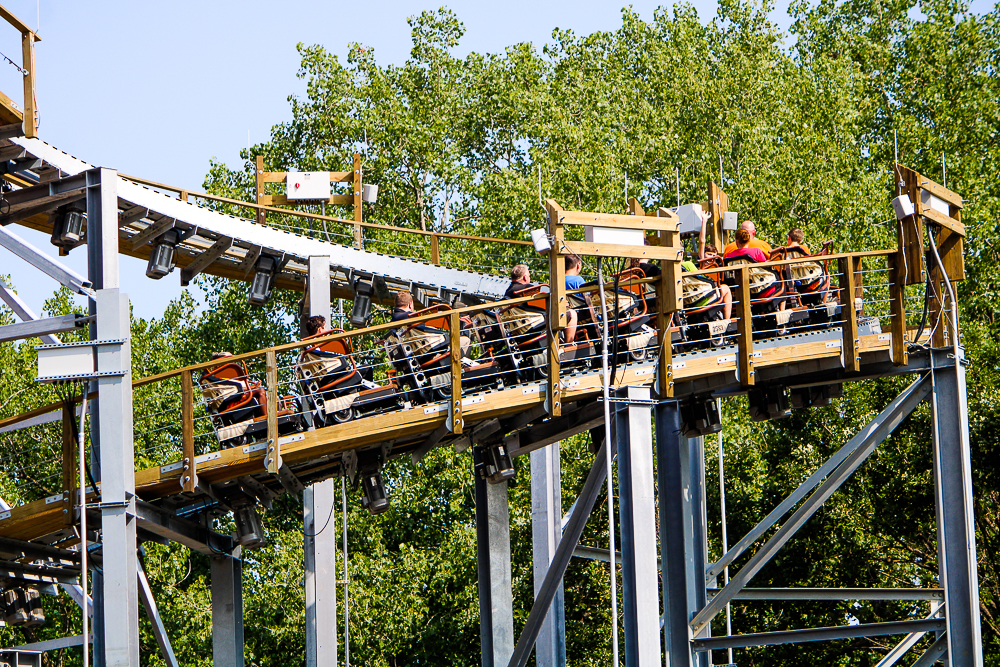 Negative-G - Worlds Of Fun - Zambezi Zinger Media Preview June 16, 2023 ...