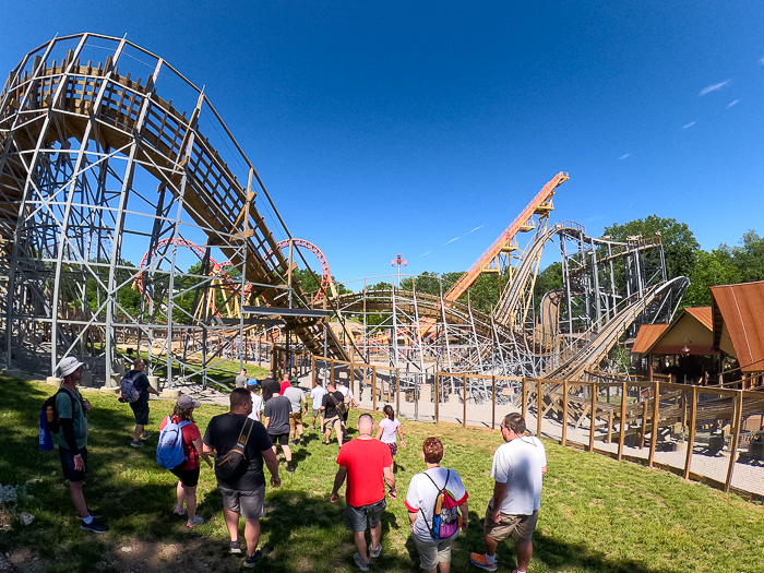 The Zambezi Zinger at Worlds of Fun, Kansas City, Missouri