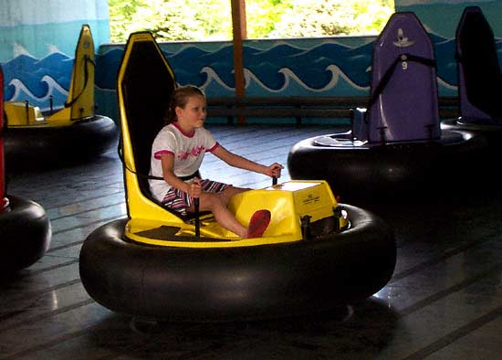 The Havoc Harbor Bumper Cars at Wyandot Lake Park, Powell Ohio