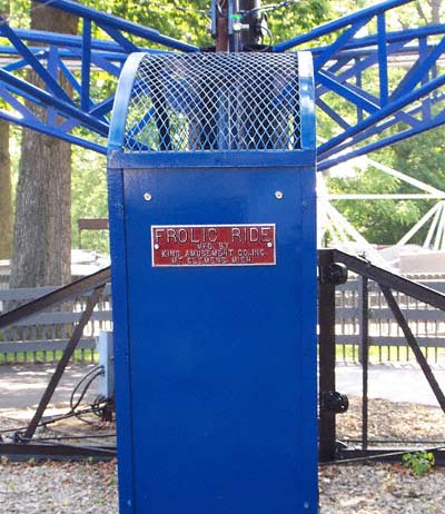 The Monsoon Ride at Wyandot Lake Park, Powell Ohio