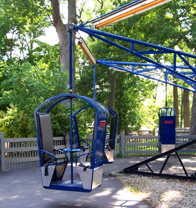 The Monsoon Ride at Wyandot Lake Park, Powell Ohio