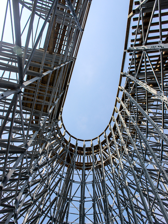 The Switchback Roller Coaster at ZDT's Amusement Park, Seguin, Texas